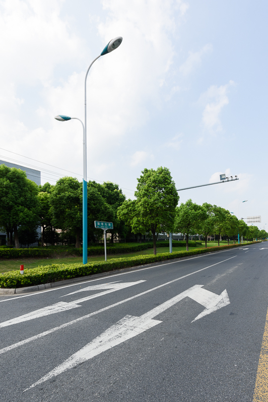 大新国泰路路灯工程